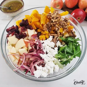 Apple Pumpkin Fall Salad - step5