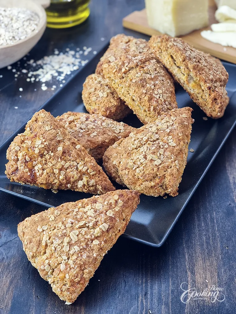 Scones de Avena y Requesón