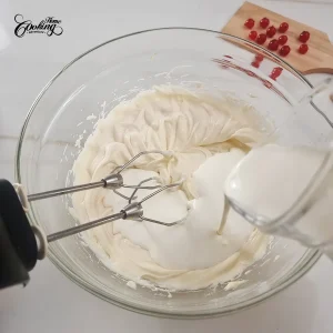 Vanilla Cranberry Vertical Cake - step32