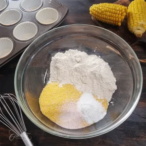 Cornbread Muffins - step1