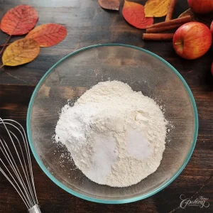 Easy Apple Crumb Cake - No Eggs No Refined-sugar - step1