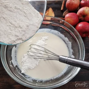 Easy Apple Crumb Cake - No Eggs No Refined-sugar - step8