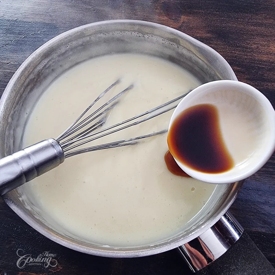 Puff Pastry Apple Tart with Vanilla Pastry Cream - step11