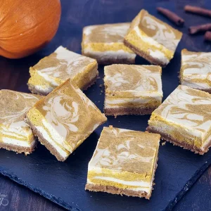 Pumpkin Cheesecake Bars