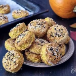 Pumpkin Oatmeal Cottage Cheese Biscuits