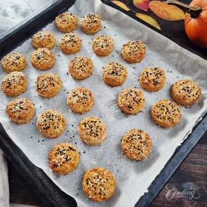 Pumpkin Oatmeal Cottage Cheese Biscuits - step12
