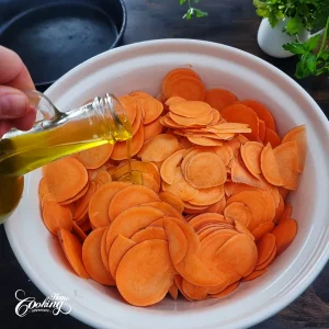 Crispy Sliced Sweet Potatoes - step2