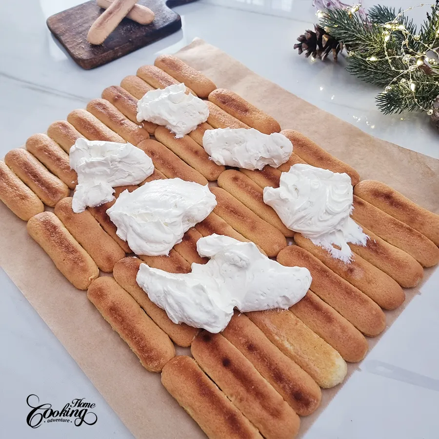 No-Bake Ladyfinger Cranberry Cake Roll - step17