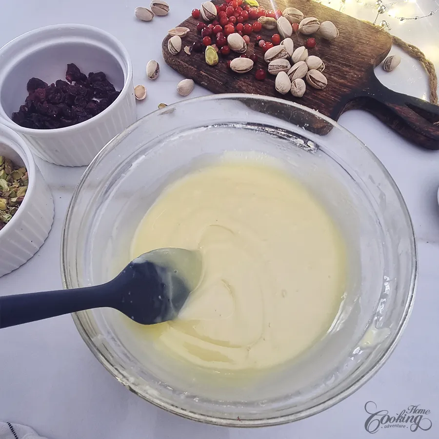 Pistachio Cranberry White Chocolate Truffles - step4