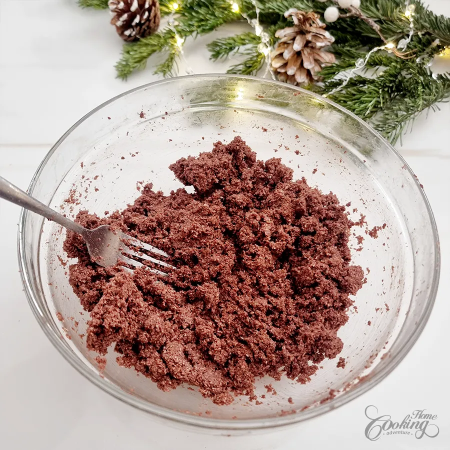 chocolate coconut snowballs - step4