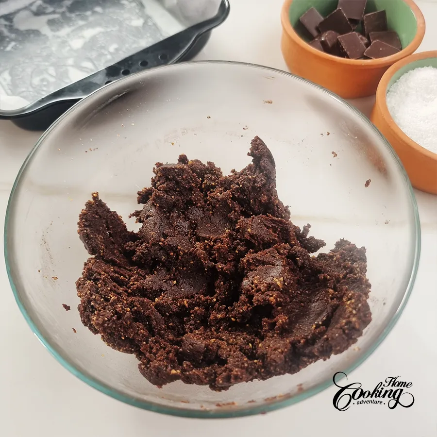 No-Bake Chocolate Biscuit Coconut Bars - step9