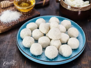 Cottage Cheese Coconut Truffles