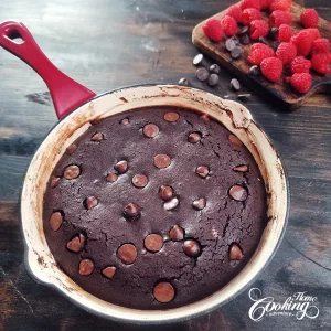 Gluten-Free Skillet Brownie - step15