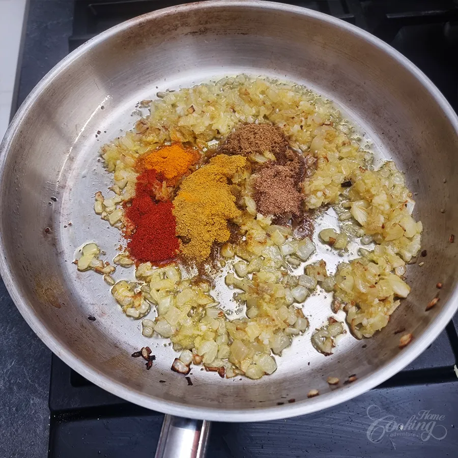 chicken curry - step5