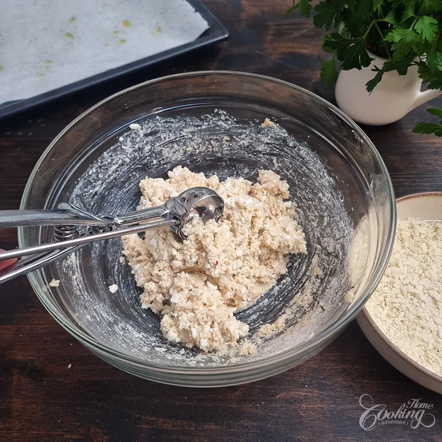 crispy cottage cheese balls - step3