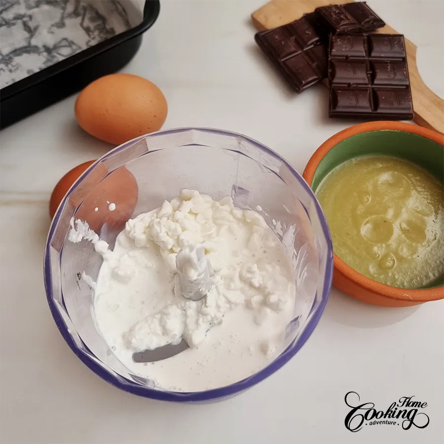 Cottage Cheese Brownies - step1