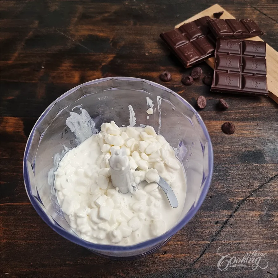 Cottage Cheese Chocolate Chip Cookies - step1