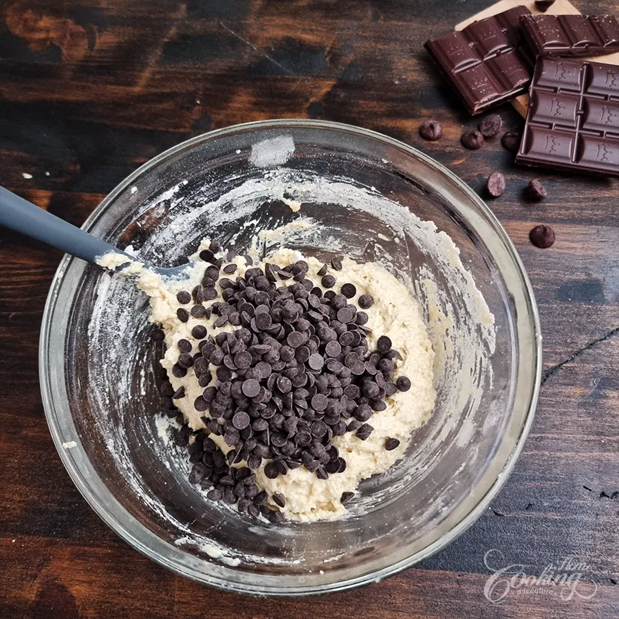 Cottage Cheese Chocolate Chip Cookies - step7