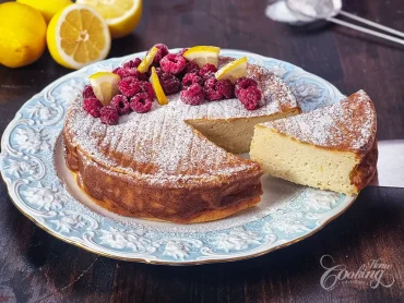 Easy Lemon Cottage Cheese Cake