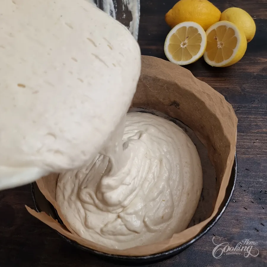 Easy Lemon Cottage Cheese Cake step15