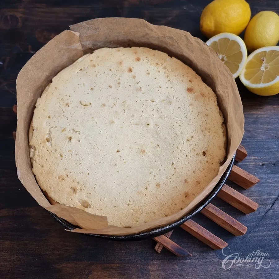 Easy Lemon Cottage Cheese Cake step17