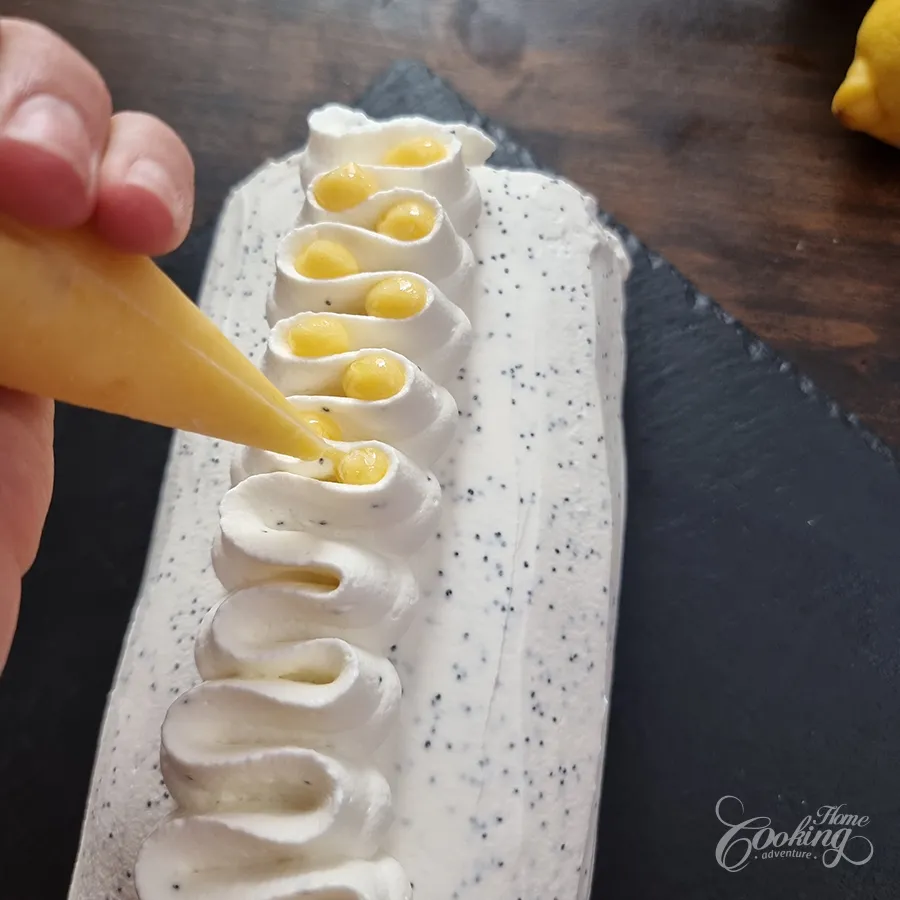 Ladyfinger Lemon Poppy Seed Roll step33