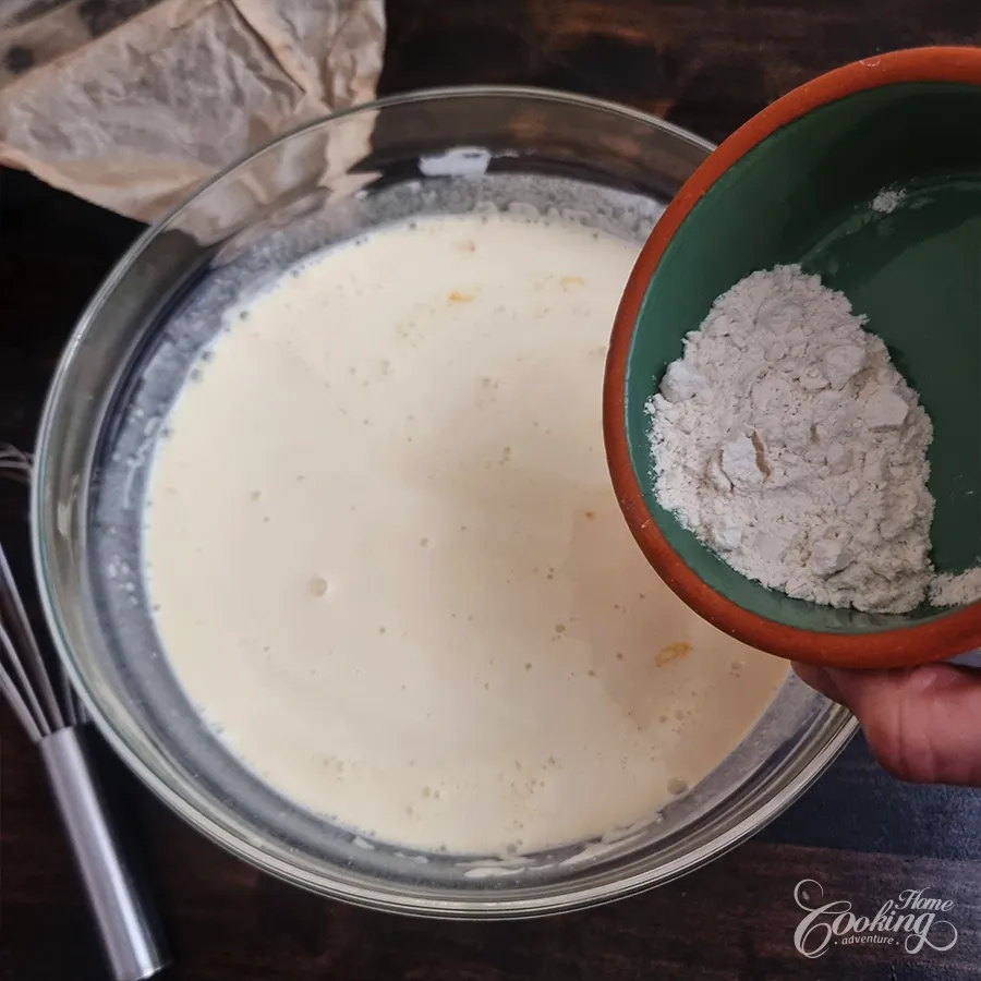 Loaf Basque Burnt Cheesecake - step6