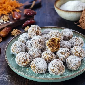 No-bake carrot cake truffles