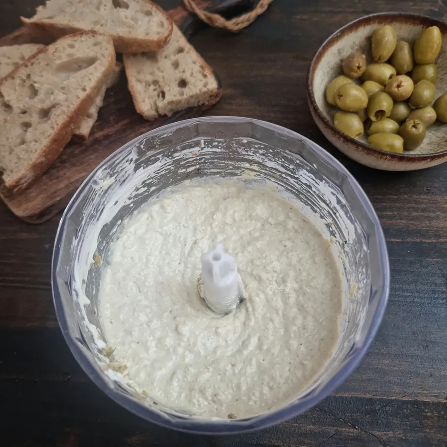Olive Feta Spread step8