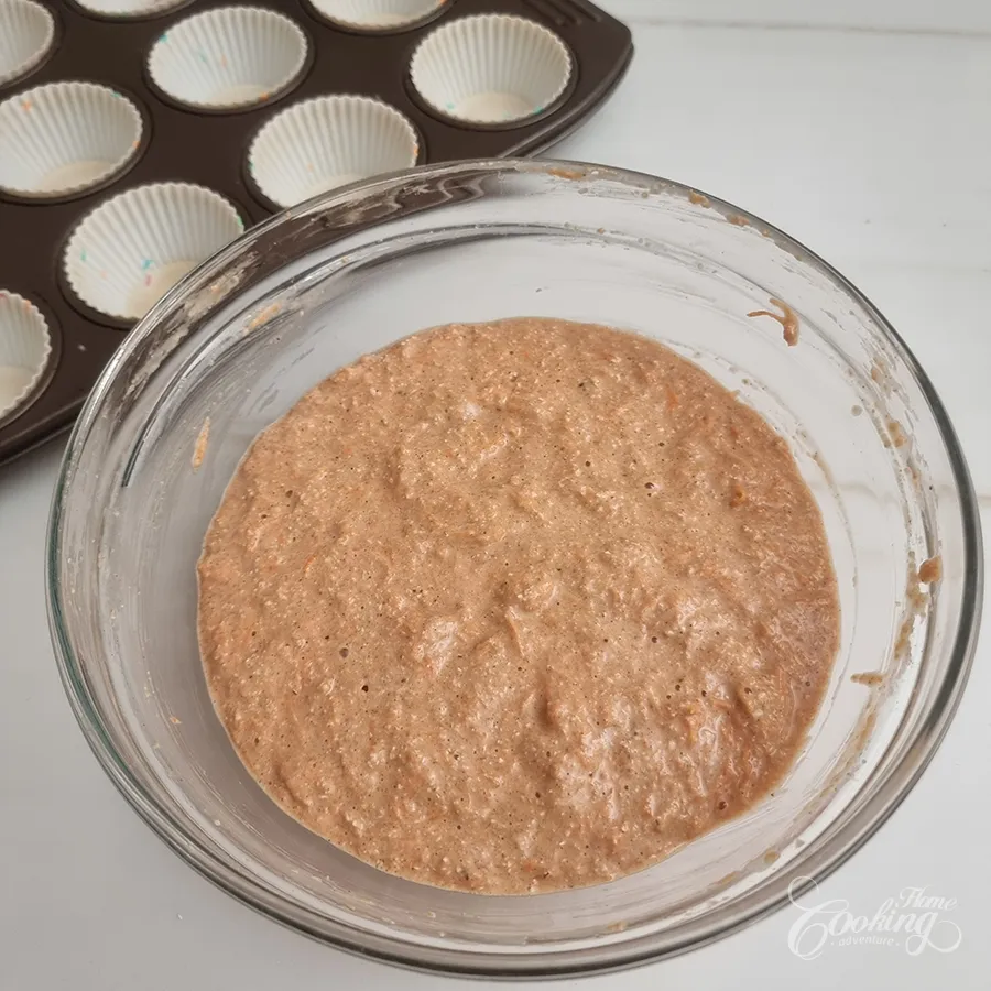 oatmeal carrot cake muffins7