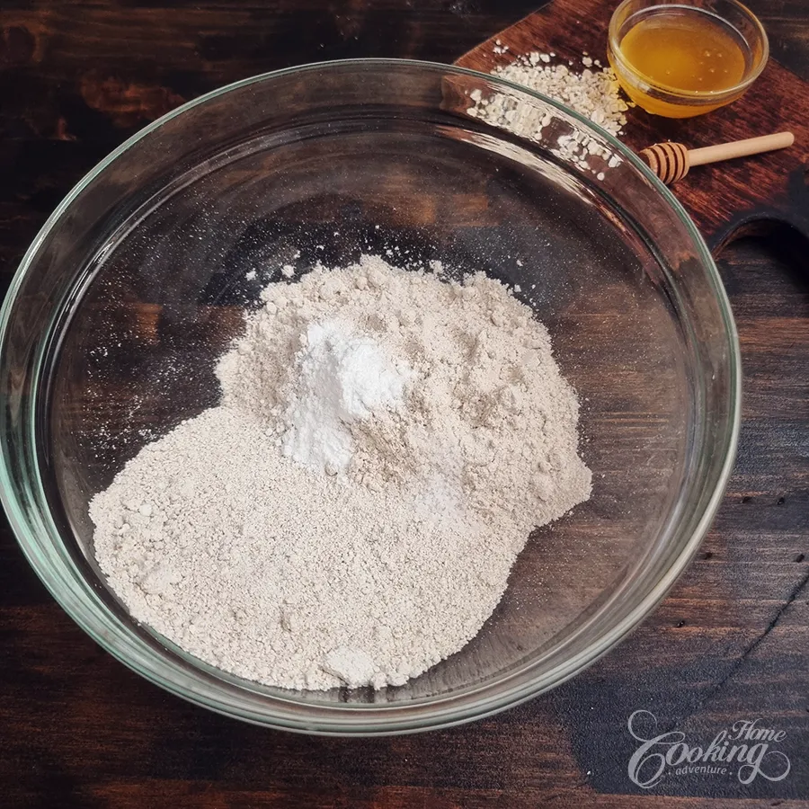 Digestive Biscuits - No Refined Sugar - step1