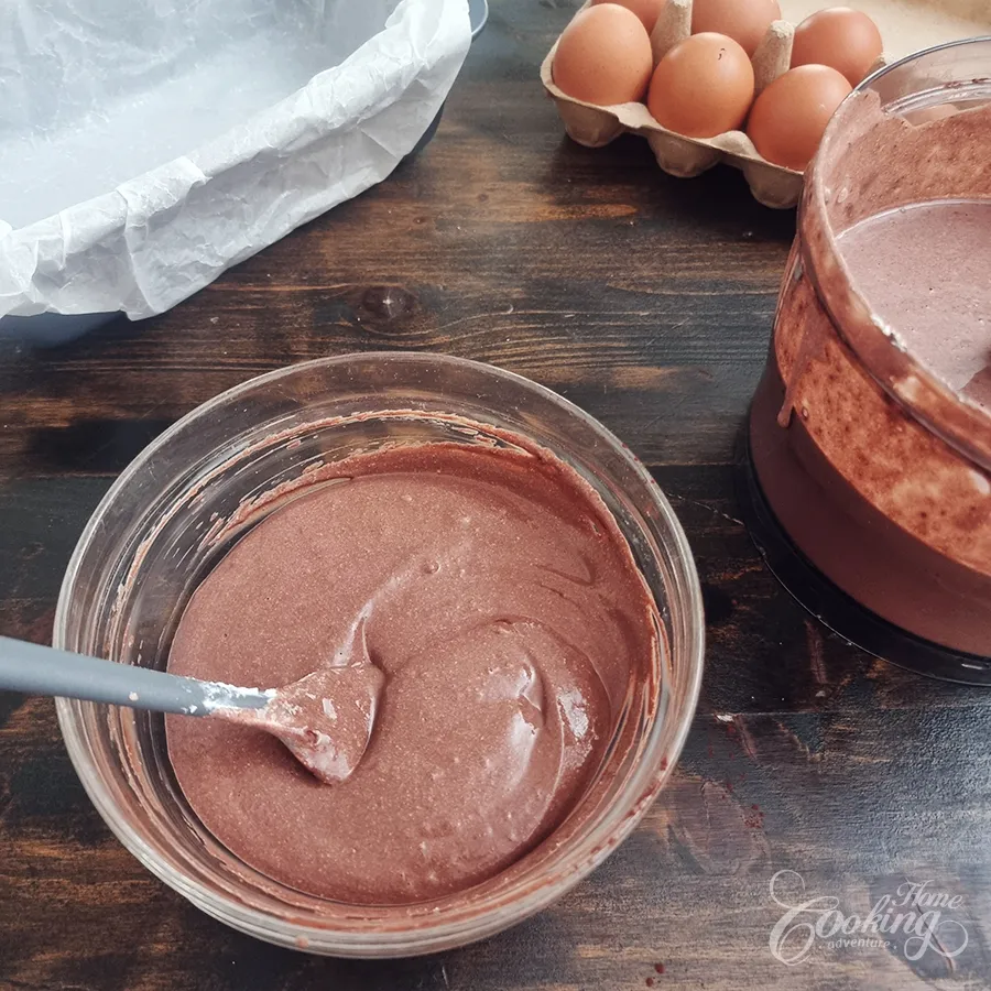 chocolate cottage cheese cheesecake - step11