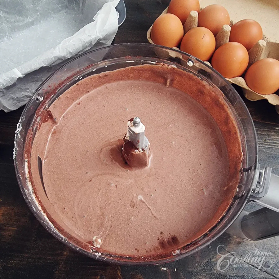 chocolate cottage cheese cheesecake - step8