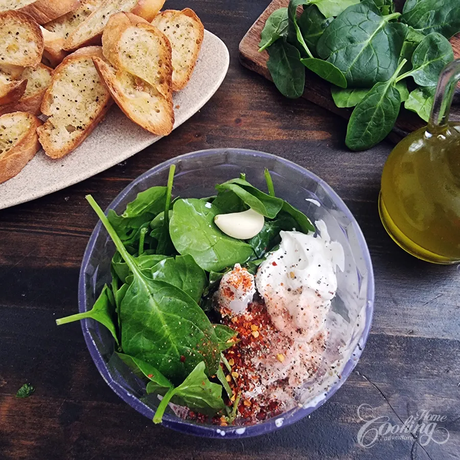 Cottage Cheese Spinach Spread - step3
