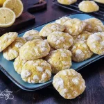 Lemon Crinkle Cookies