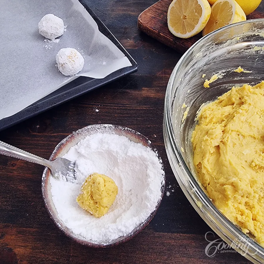 Lemon Crinkle Cookies - step15