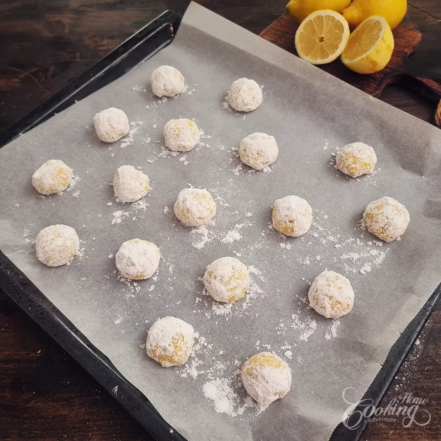 Lemon Crinkle Cookies - step16