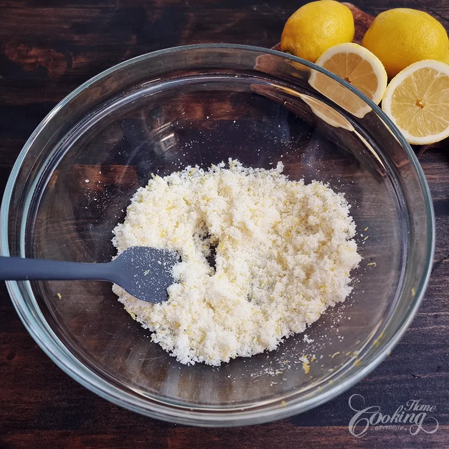 Lemon Crinkle Cookies - step2