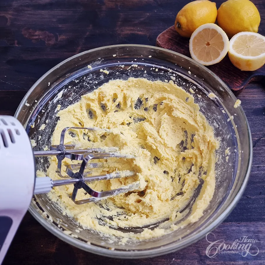 Lemon Crinkle Cookies - step5