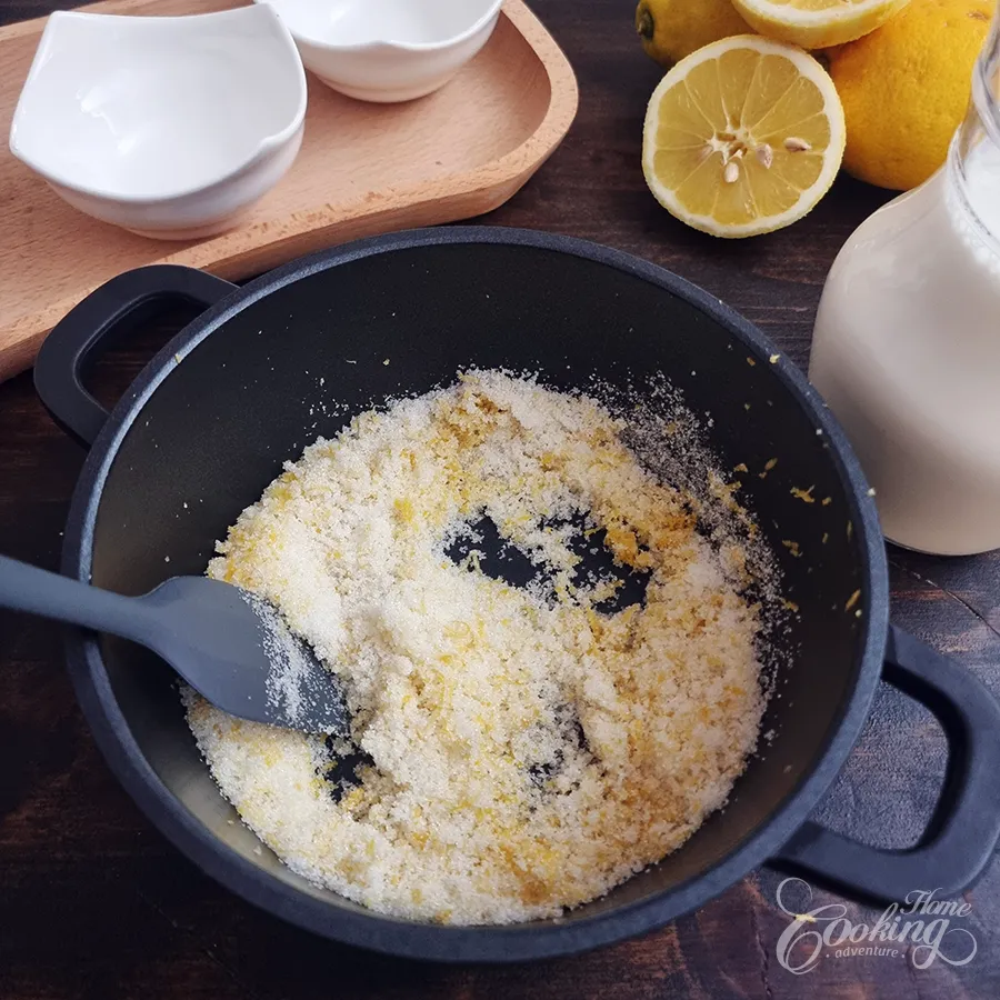Lemon Pudding- step2