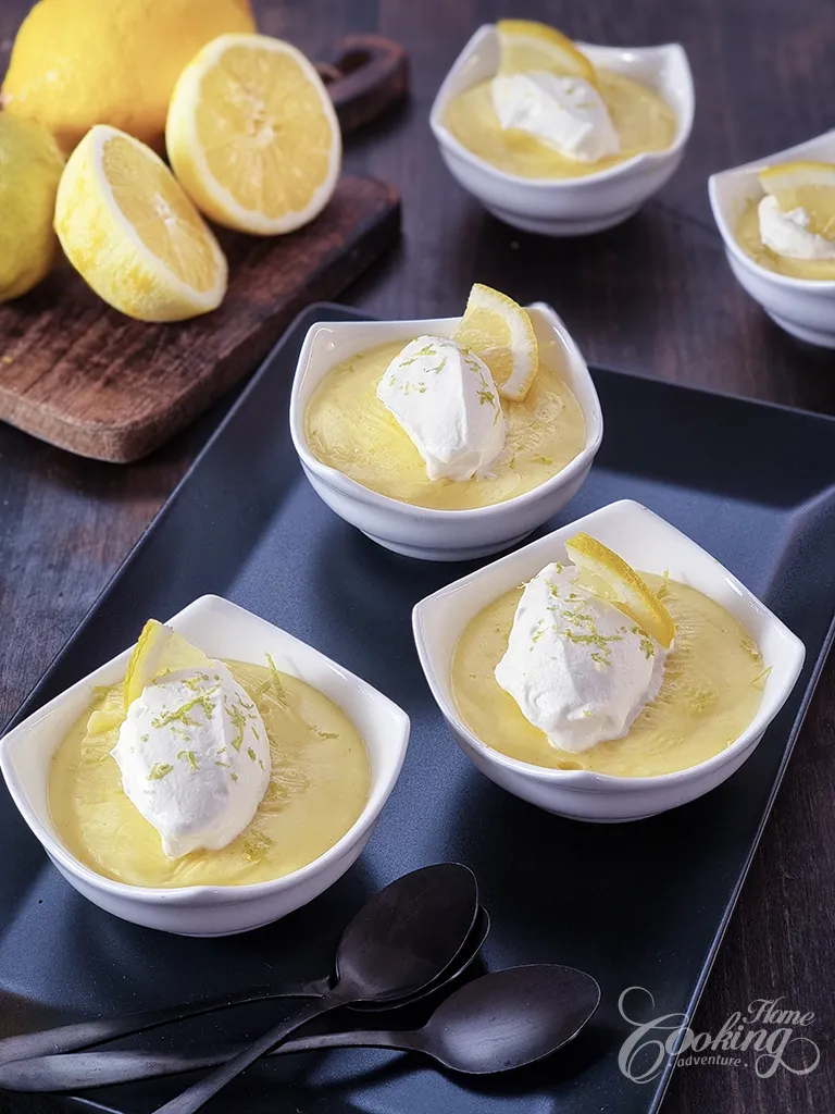Easy Homemade Lemon Pudding
