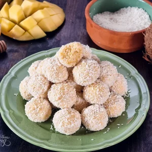 Mango Coconut Truffles