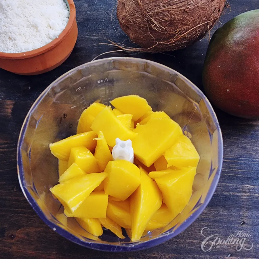 Mango Coconut Truffles - step2