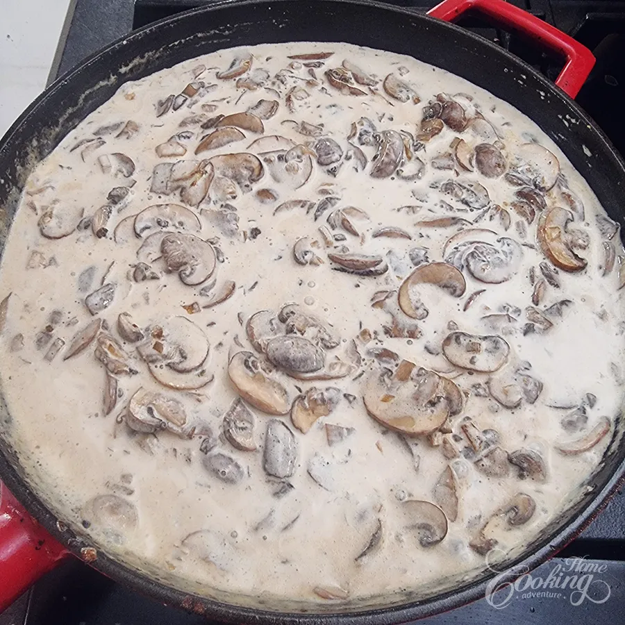 Mushroom Pasta - step13