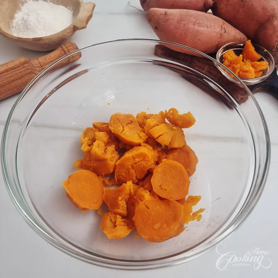 Sweet Potato Tortillas - step1