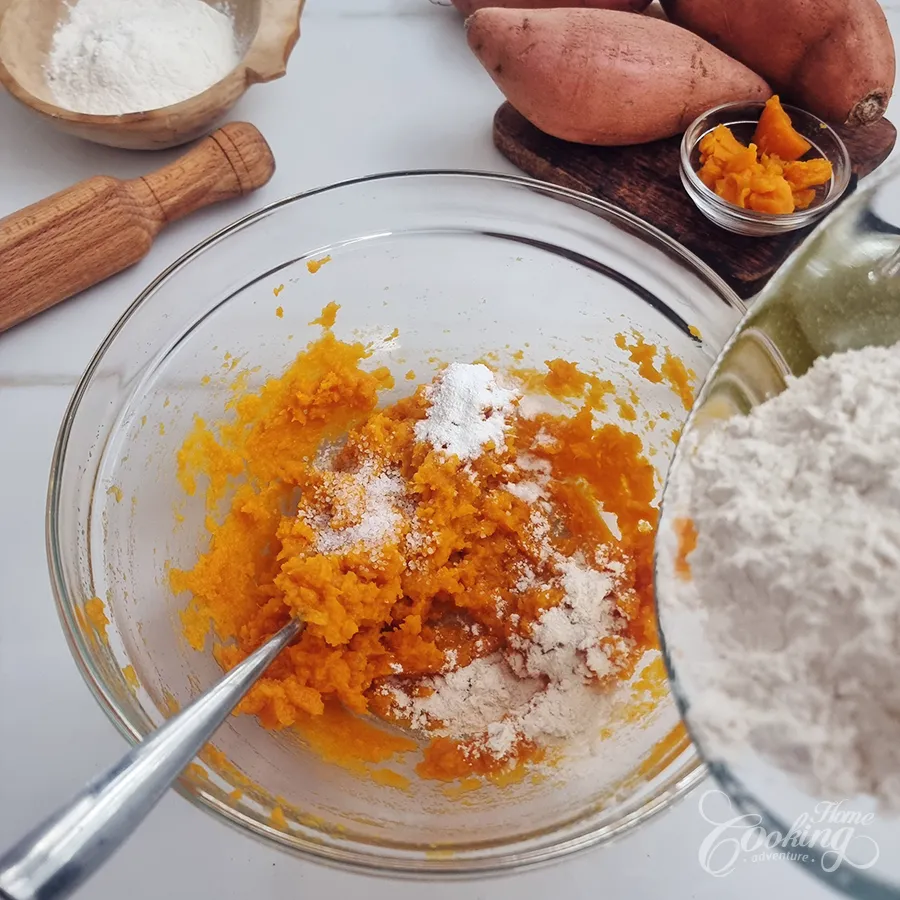 Sweet Potato Tortillas - step4