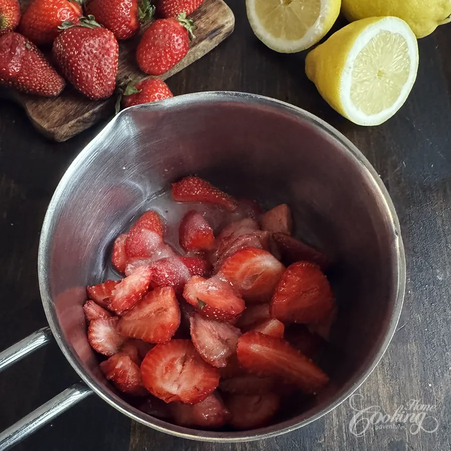 strawberry tart - step23