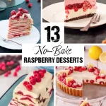 13 Easy No-Bake Raspberry Desserts - vertical