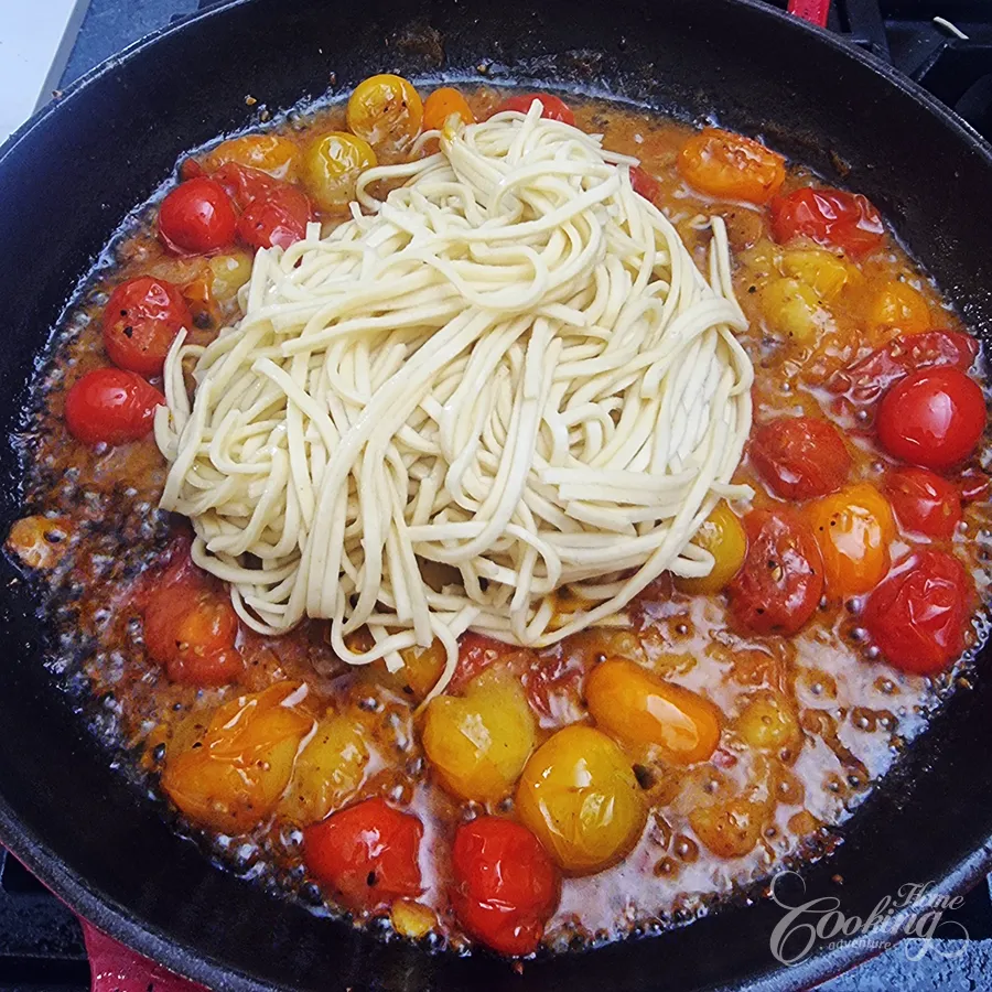 Cherry Tomato Pasta - step15