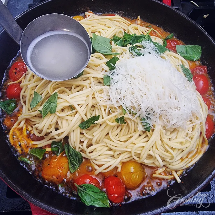 Cherry Tomato Pasta - step18